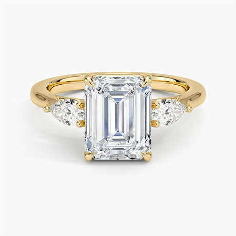 18K Yellow Gold Opera Perfect Fit Diamond Ring