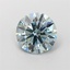1.13 Ct. Fancy Intense  Blue Round Lab Grown Diamond