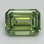 3.01 Ct. Fancy Vivid Green Emerald Lab Grown Diamond