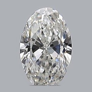 Oval diamond — real photo