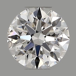 Round diamond — real photo