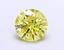 1.07 Ct. Fancy Vivid  Yellow Round Lab Grown Diamond