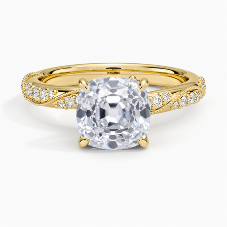 Camellia Hidden Accent 2.5mm Diamond Ring