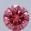 2.84 Ct. Fancy Vivid Pink Round Lab Grown Diamond