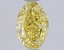 1.60 Ct. Fancy Vivid Yellow Yellow Oval Lab Grown Diamond