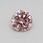0.25 Ct. Fancy Intense Pink Round Lab Grown Diamond