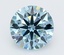 3.0 Ct. Fancy Vivid  Blue Round Lab Grown Diamond