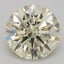 1.04 Ct. Fancy Light Yellow Round Lab Grown Diamond