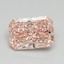 1.26 Ct. Fancy Vivid Pink Radiant Lab Grown Diamond