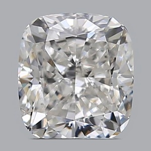 Cushion diamond — real photo