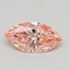 2.57 Ct. Fancy Vivid  Pink Marquise Lab Grown Diamond