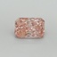 1.00 Ct. Fancy Vivid Pink Radiant Lab Grown Diamond