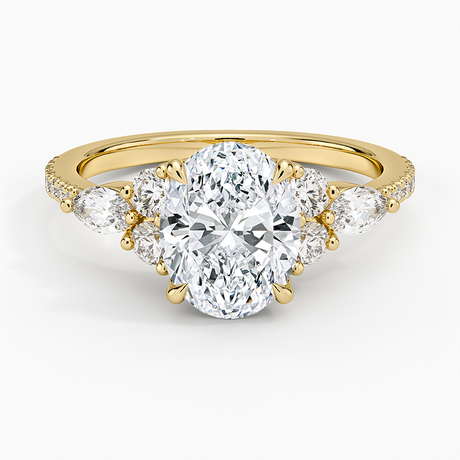 18K Yellow Gold Luxe Nadia Pavé Diamond Ring (1/2 ct. tw.)