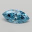 3.06 Ct. Fancy Vivid  Blue Marquise Lab Grown Diamond
