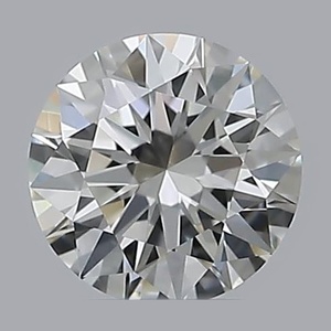 Round diamond — real photo