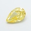 2.00 Ct. Fancy Intense Yellow Pear Lab Grown Diamond