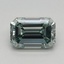 0.80 Ct. Fancy Vivid Green Emerald Lab Grown Diamond