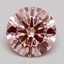 1.82 Ct. Fancy Intense Pink Round Lab Grown Diamond