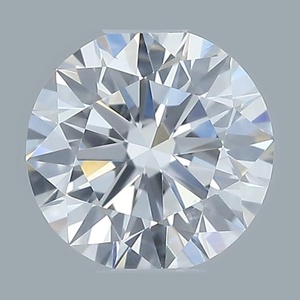 Round diamond — real photo