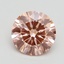 1.81 Ct. Fancy Intense Pink Round Lab Grown Diamond