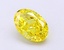 1.16 Ct. Fancy Vivid  Yellow Oval Lab Grown Diamond