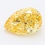 1.51 Ct. Fancy Yellow Pear Lab Grown Diamond