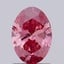 1.06 Ct. Fancy Vivid Pink Oval Lab Grown Diamond