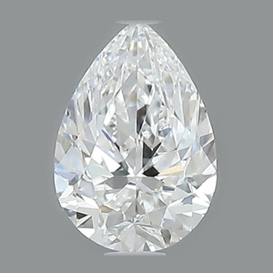 Pear diamond — real photo
