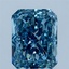2.52 Ct. Fancy Vivid Blue Radiant Lab Grown Diamond