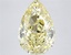 5.09 Ct. Fancy Intense Yellow Pear Lab Grown Diamond