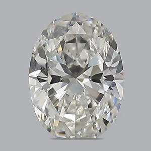 Oval diamond — real photo