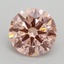 2.55 Ct. Fancy Intense Pink Round Lab Grown Diamond