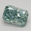 1.31 Ct. Fancy Vivid Green Radiant Lab Grown Diamond