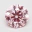 3.00 Ct. Fancy Vivid  Pink Round Lab Grown Diamond