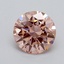 0.90 Ct. Fancy Intense Pink Round Lab Grown Diamond