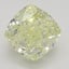 3.02 Ct. Fancy Yellow Cushion Diamond