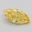 1.01 Ct. Fancy Intense  Yellow Marquise Lab Grown Diamond