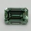 3.03 Ct. Fancy Vivid Green Emerald Lab Grown Diamond