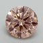 3.01 Ct. Fancy Intense Pink Round Lab Grown Diamond