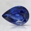 9x6.4mm Blue Pear Sapphire