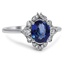 Modern Sapphire Vintage Ring