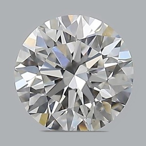 Round diamond — real photo