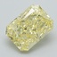 1.62 Ct. Fancy Intense Yellow Radiant Lab Grown Diamond