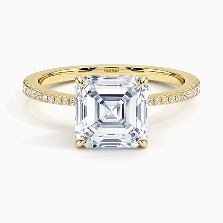 Petite Tapered Diamond Ring