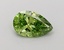1.02 Ct. Fancy Vivid  Green Pear Lab Grown Diamond