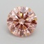 1.22 Ct. Fancy Intense Pink Round Lab Grown Diamond