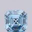 1.16 Ct. Fancy Vivid Blue Asscher Lab Grown Diamond