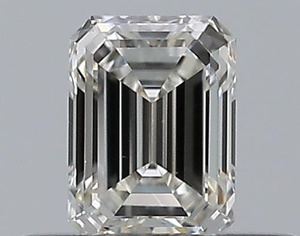Emerald diamond — real photo