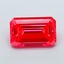 4.44 Ct. Fancy Vivid  Pink Emerald Lab Grown Diamond