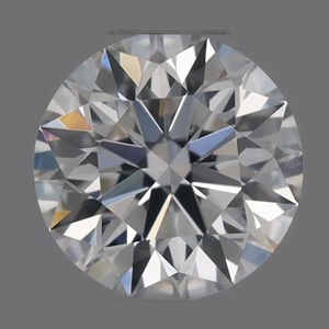 Round diamond — real photo